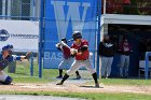 Baseball vs MIT  Wheaton College Baseball vs MIT in the  NEWMAC Championship game. - (Photo by Keith Nordstrom) : Wheaton, baseball, NEWMAC